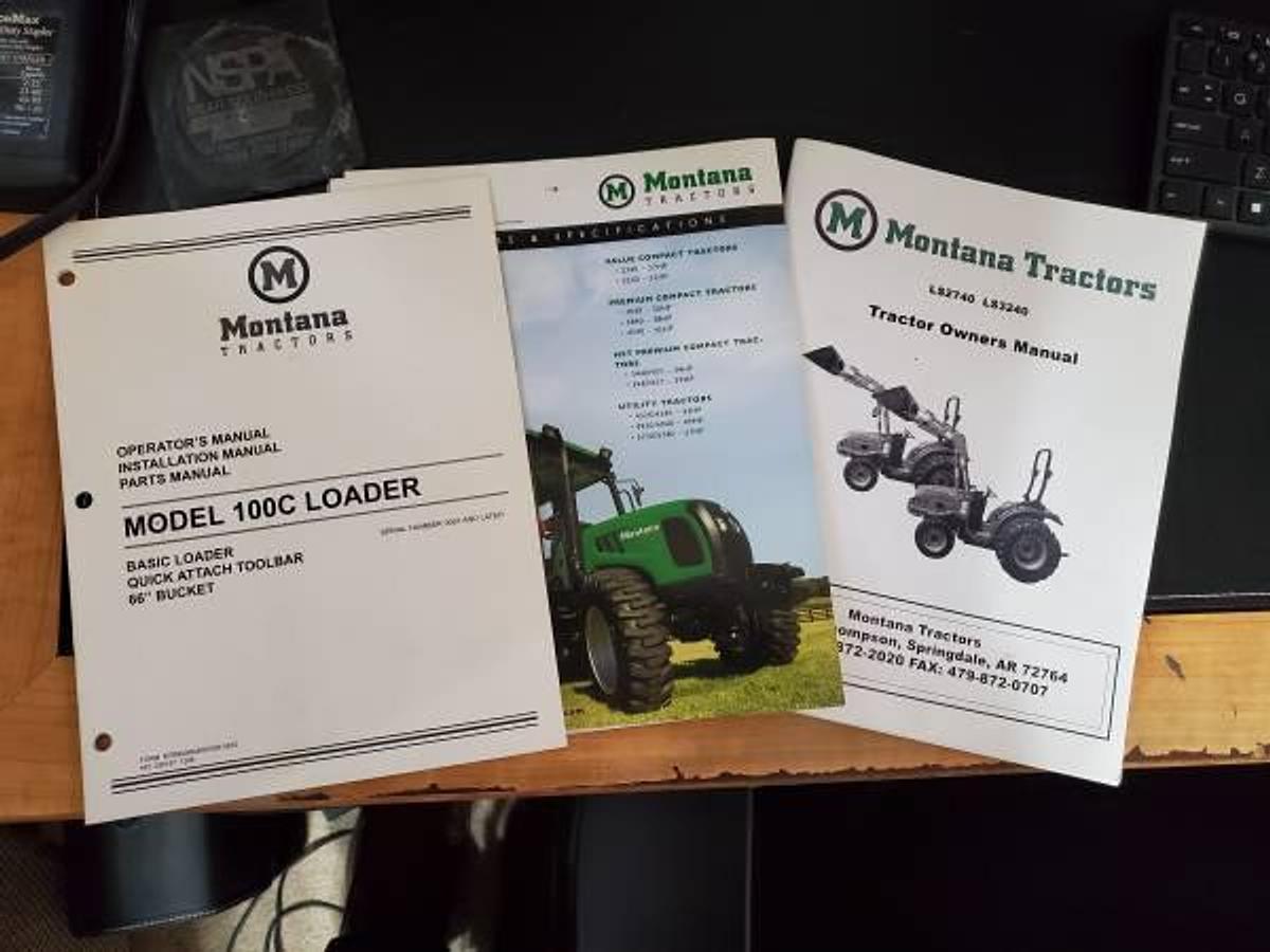 Used 2008 Montana 2740 Compact Tractor