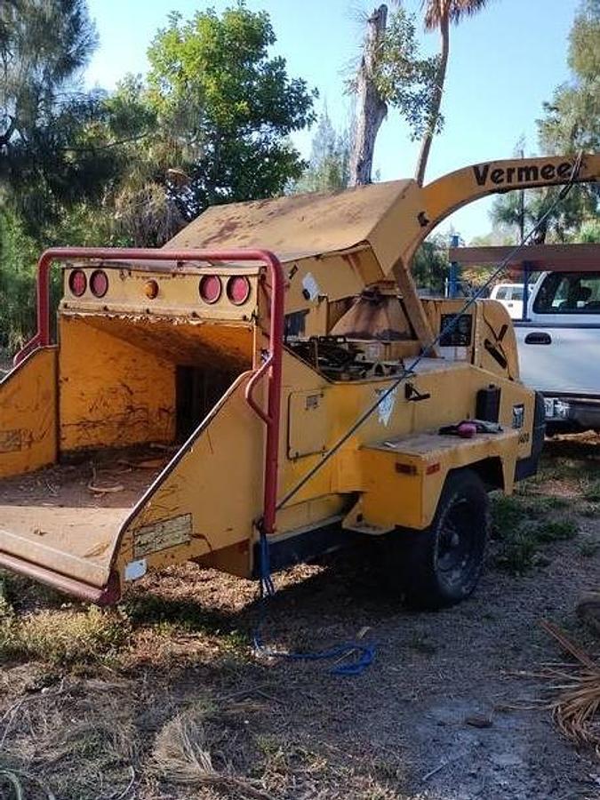 Used 2002 Vermeer 1400 Diesel Wood Chipper