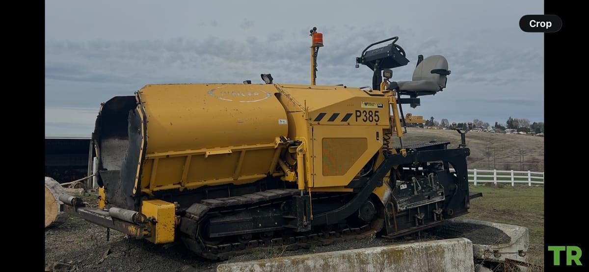 Used 2017 Weiler P385B Track Asphalt Paver | Cat Diesel | 4,700 Hours | 8'–15'6" Paving Width | Grade Control Ready