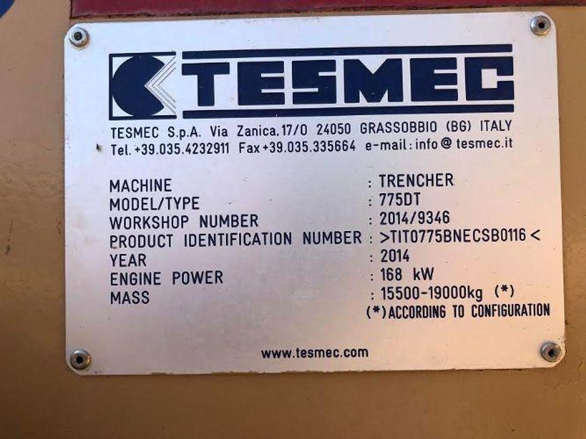 Used 2014 Tesmec 775DT