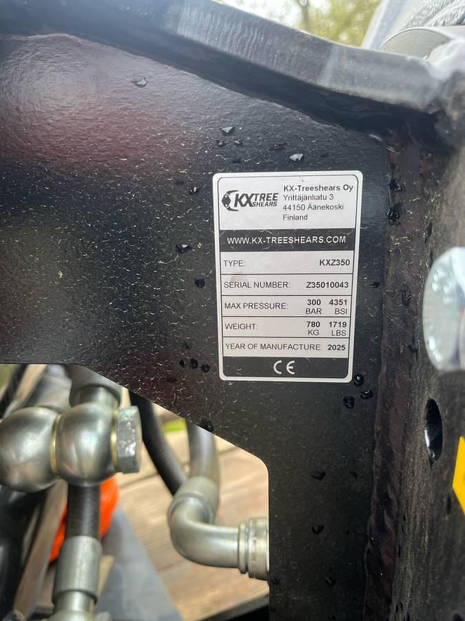 Used 2025 KXZ350 Rotating Tree Shear