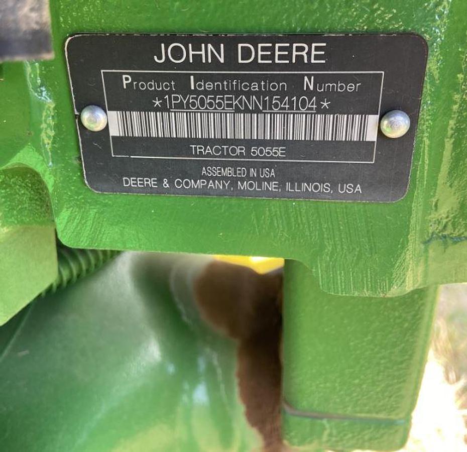 Used 2022 John Deere 5055E