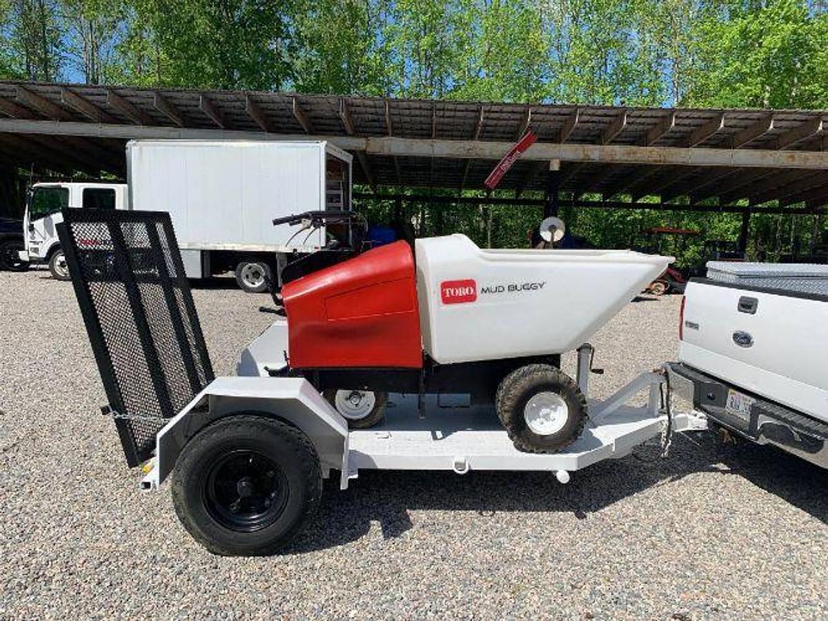 Used 2017 TORO MUD BUGGY With Trailer 65038G 1600