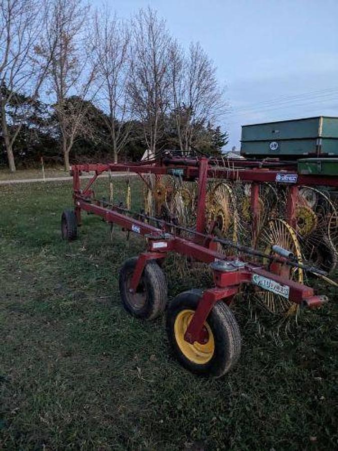 Used 2008 Sitrex 12 Wheel V Rake