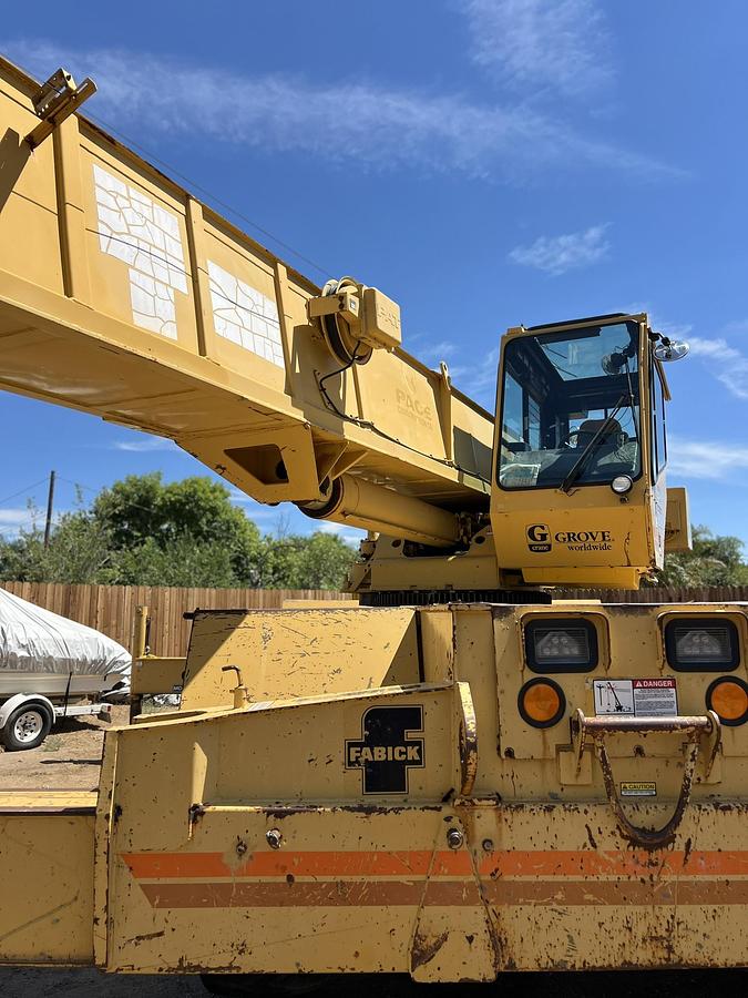 Used 1998 Grove RT635C Terrain Crane