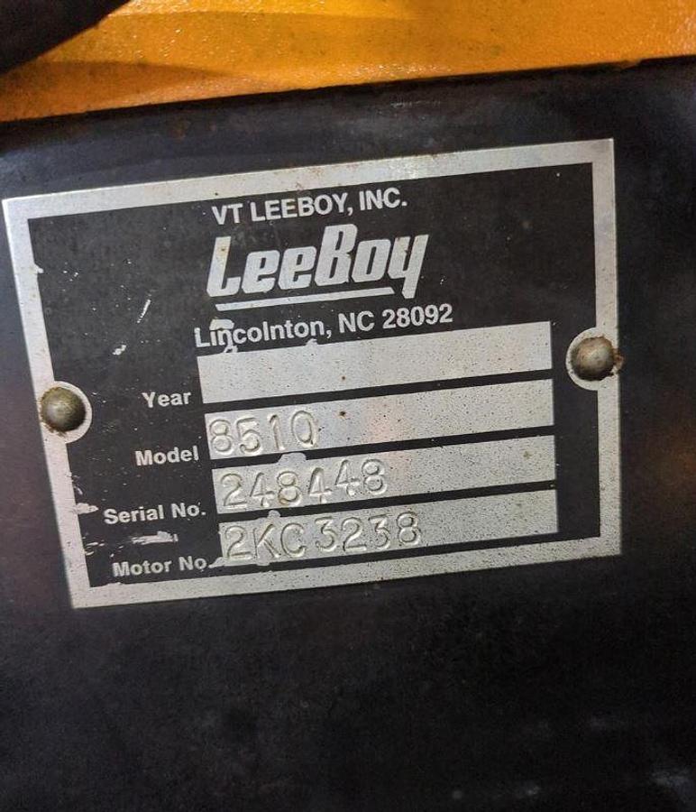 Used 2019 LeeBoy 8510E