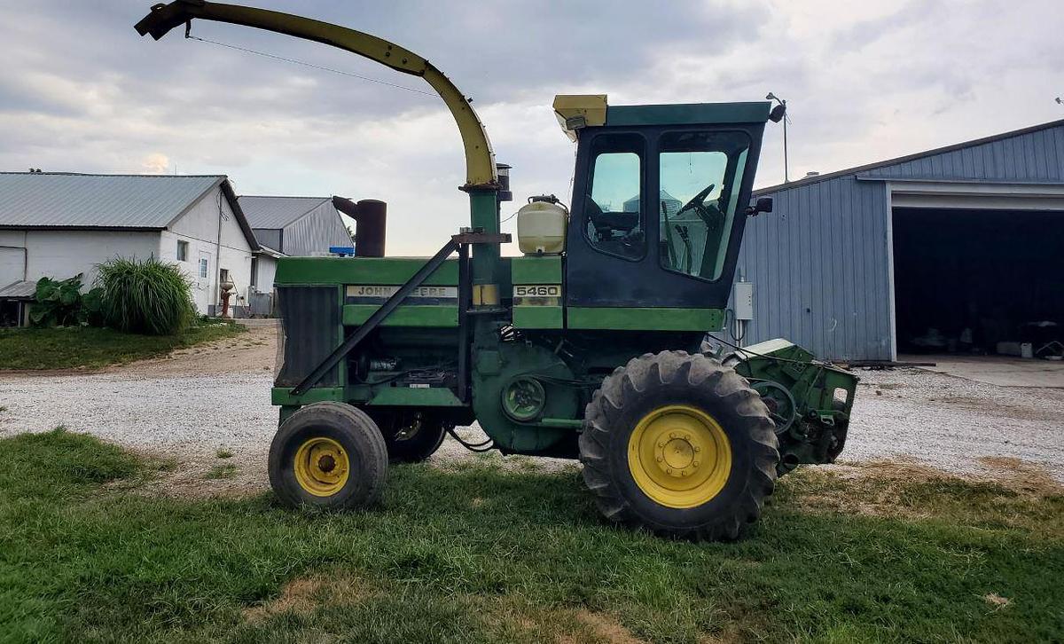 Used 1998 John Deere 5460 with Kemper 3000