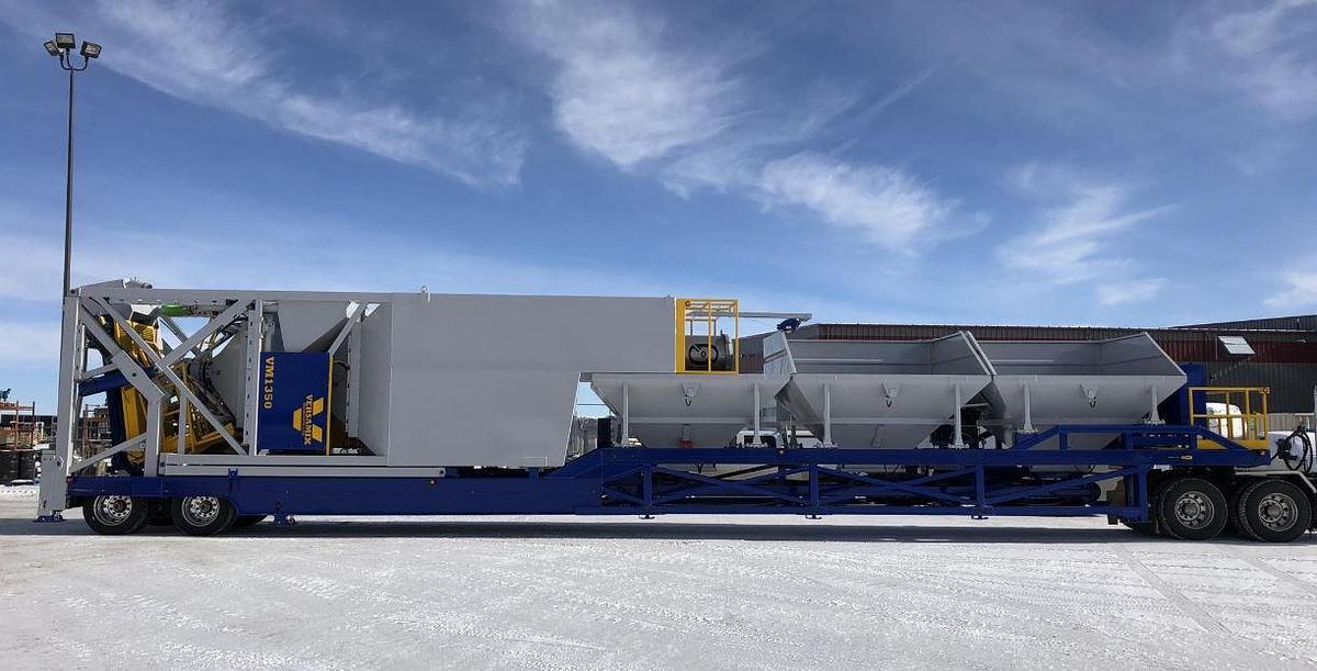 Used 2024 VERSAMIX VM1350 Portable Concrete Plant