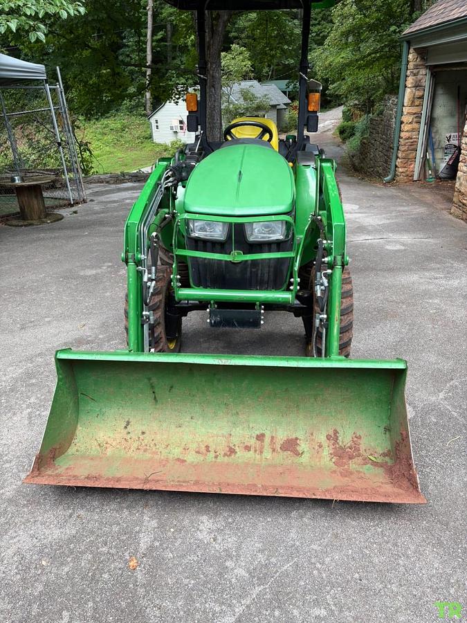 Used 2020 John Deere 3032E Tractor • Loader • 60" Bush Hog • Post Hole Digger • 4WD • 380 Hours