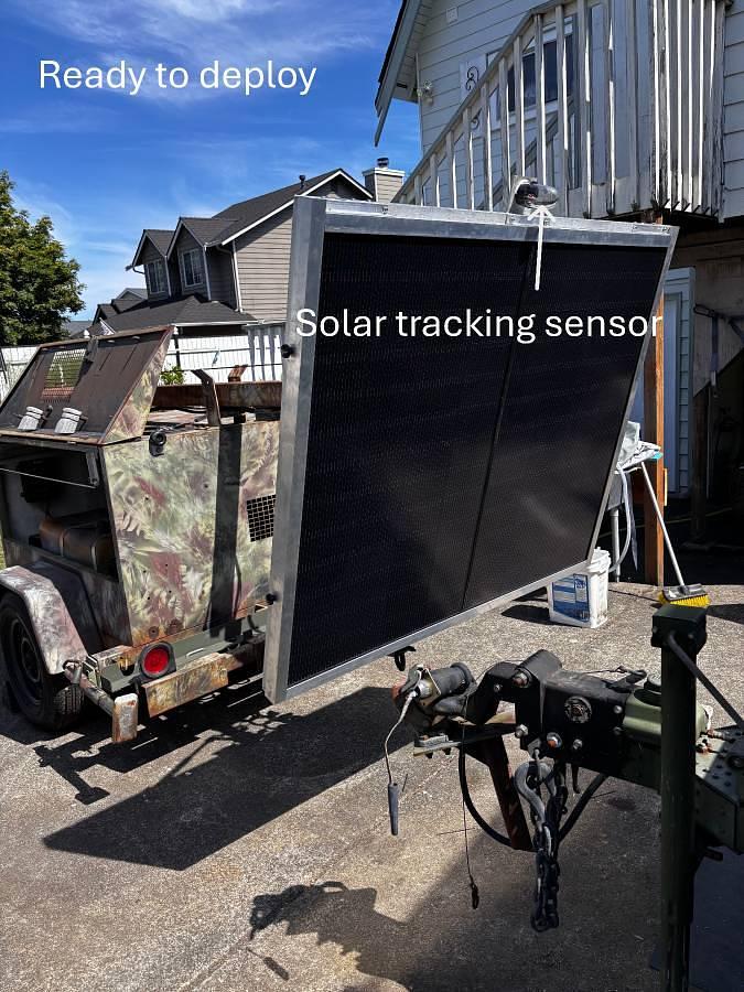 Used 1994 Wanco Totally Portable Off-Grid Power Station