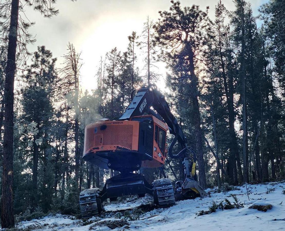 Used 2014 TIMBERPRO TL735B Harvester