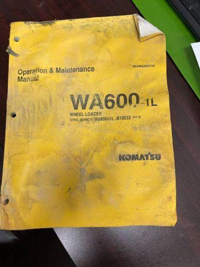 Used 1996 Komatsu WA600