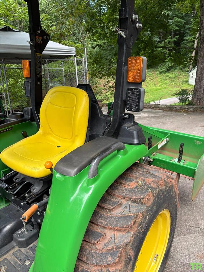 Used 2020 John Deere 3032E Tractor • Loader • 60" Bush Hog • Post Hole Digger • 4WD • 380 Hours