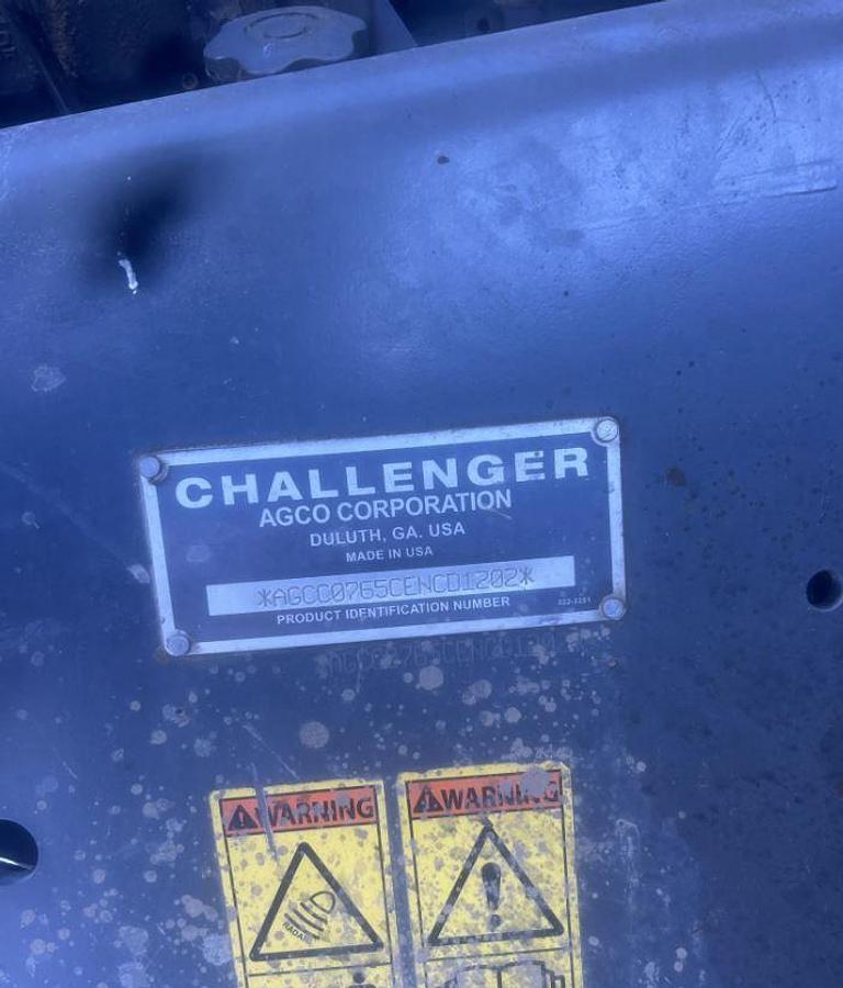 Used 2016 Challenger MT765E Tractor