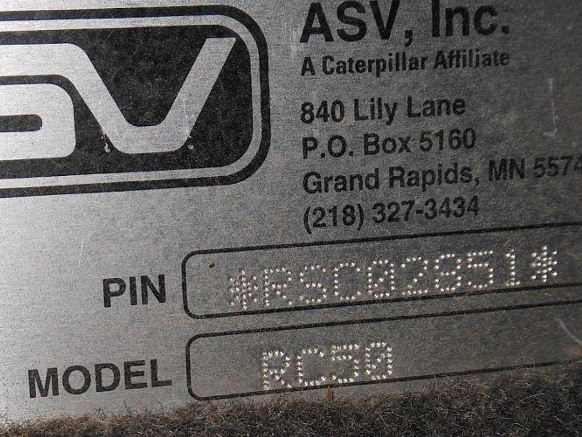Used 2008 ASV Posi-Track RC50