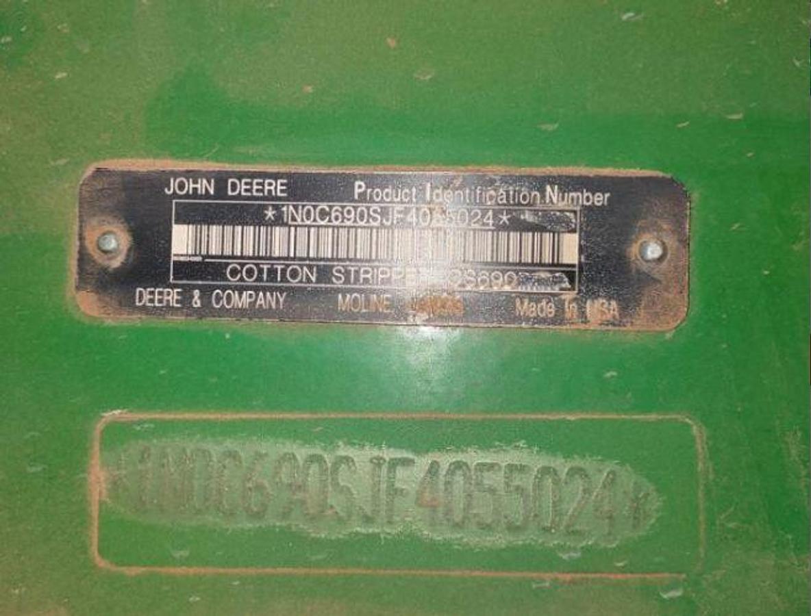 Used 2015 JOHN DEERE CS690