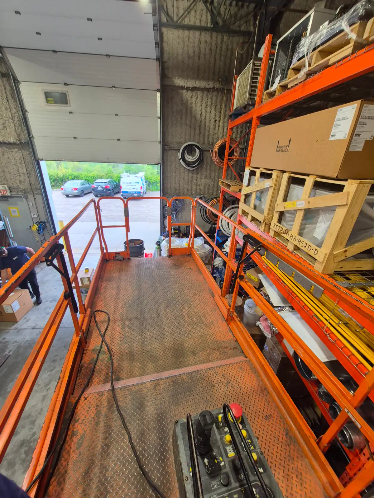 Used 2018 Electric Rough Terrain Scissor Lift 4069LE