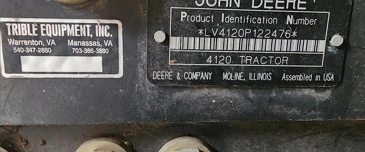 Used John Deere 4120