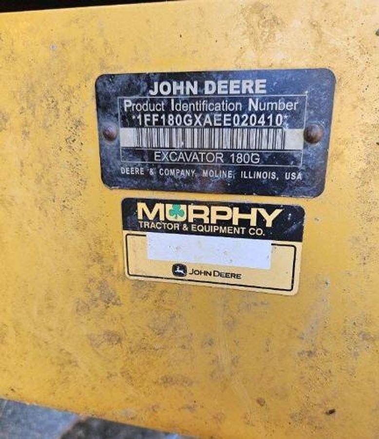 Used 2014 JOHN DEERE 180G LC