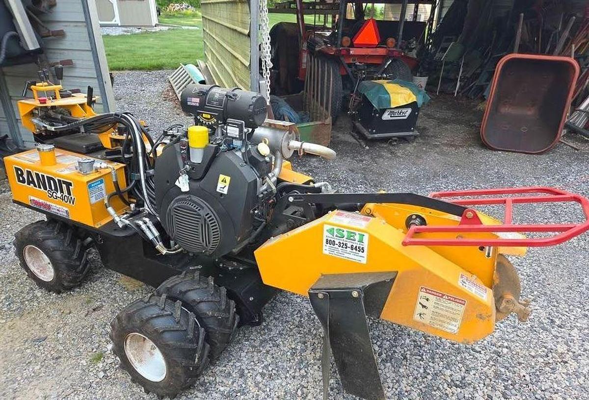 Used 2024 BANDIT SG40W Stump Grinder