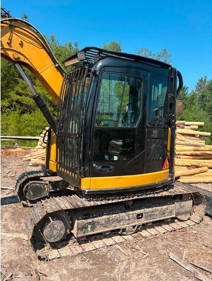 Used 2015 CATERPILLAR 308 with 2025 Arbor 400 Stroker/Harvestor Attachment