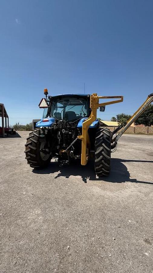 Used 2020 New Holland T6.155 Diamond Side Boom Mower
