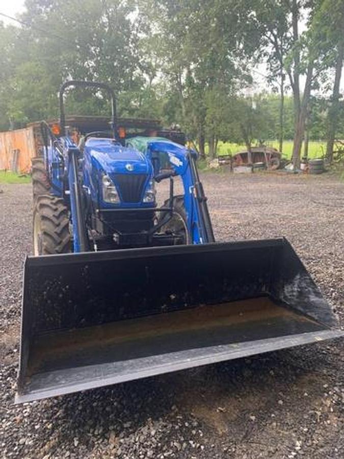 Used 2022 New Holland Workmaster 70 with Front Loader