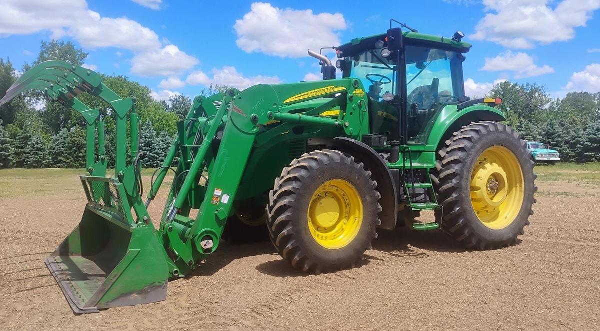 Used 2010 John Deere 7630 Tractor
