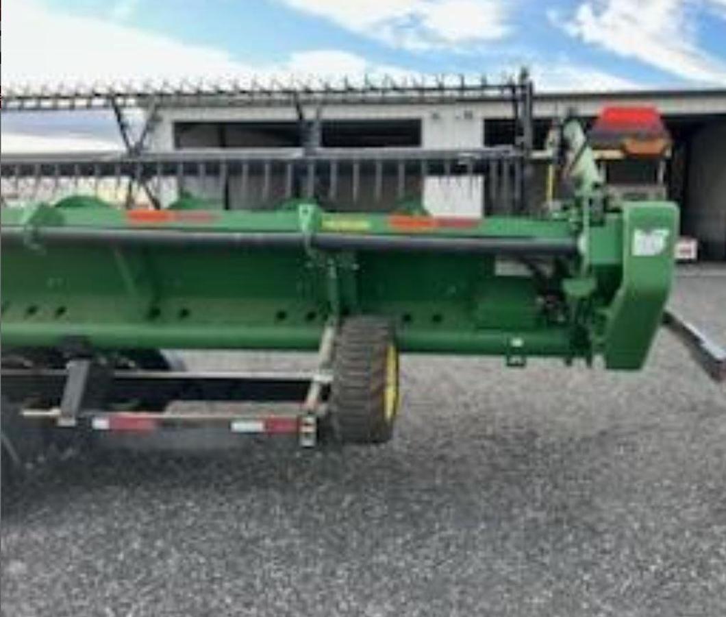 Used 2023 John Deere HD50R With J&M TB-7000 HD Header Cart