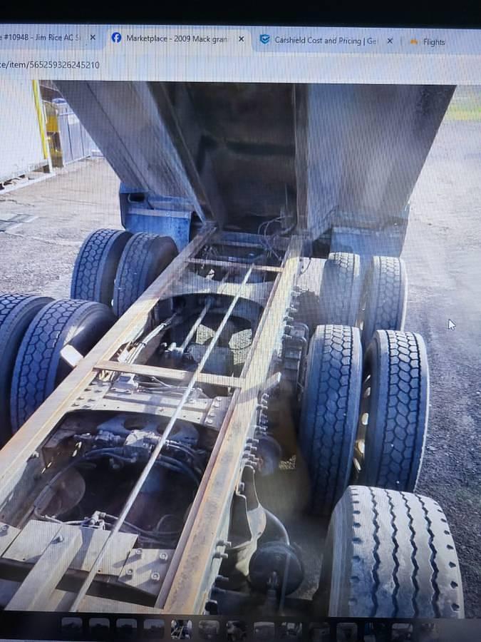 Used 2009 Mack Granite GU713 Dump Truck