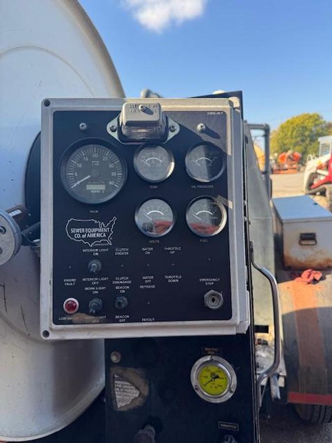 Used 2007 Sewer Equipment of America Model 747 Trailer Jetter