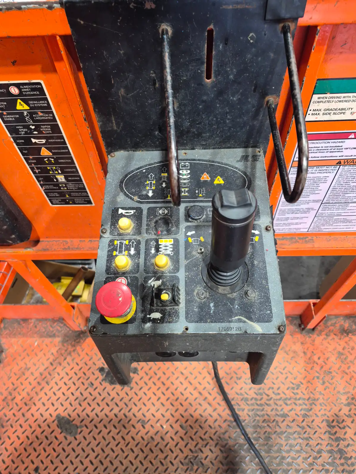 Used 2018 Electric Rough Terrain Scissor Lift 4069LE