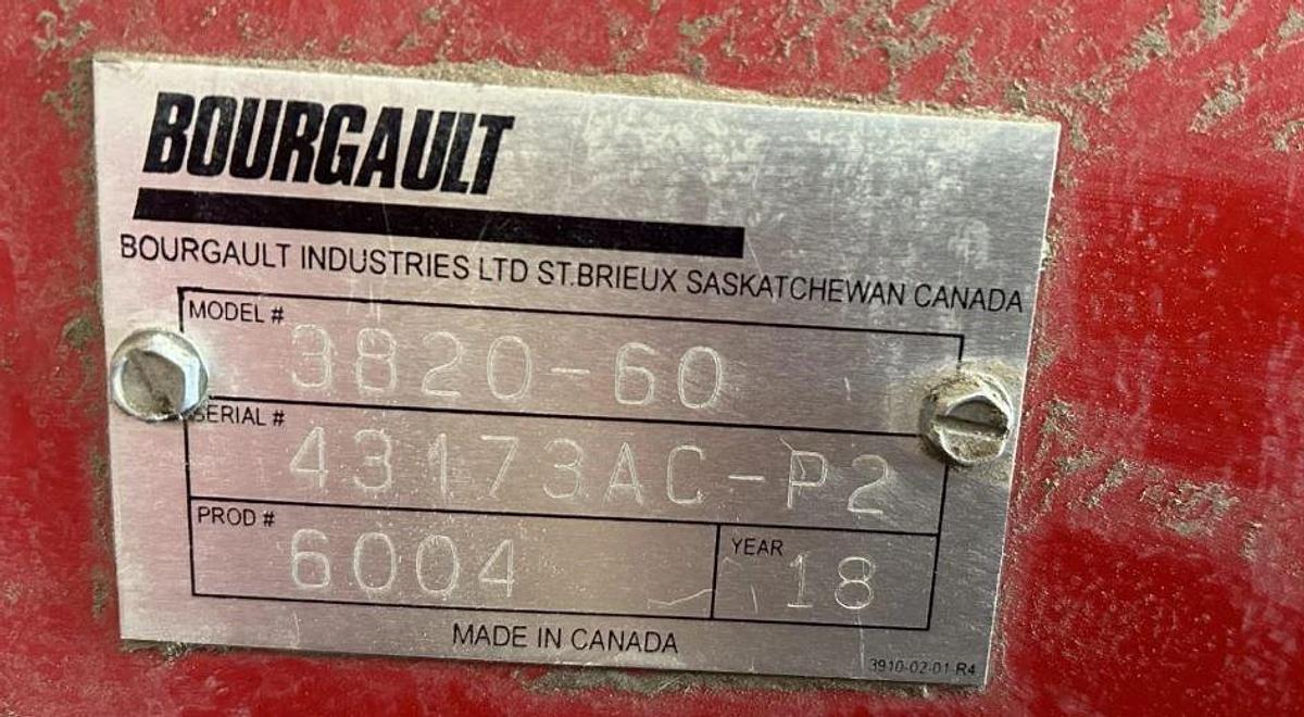 Used 2018 Bourgault 3820-60 & 2021 9950 Cart