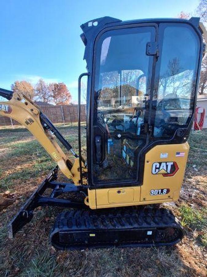 Used 2023 CATERPILLAR 301 8C Mini Excavator