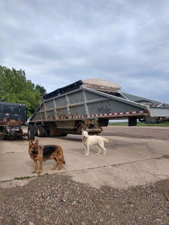 Used 2007 Trailblazer Belly Dump With 1999 Landoll Trailer
