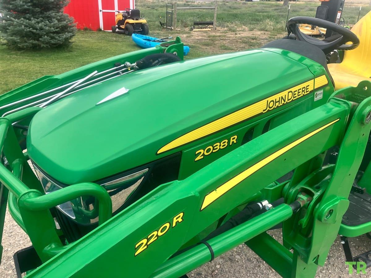 Used 2019 John Deere 2038R Compact Utility Tractor