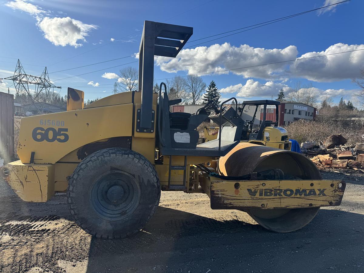 Used Vibromax 605 Vibratory Roller Compactor