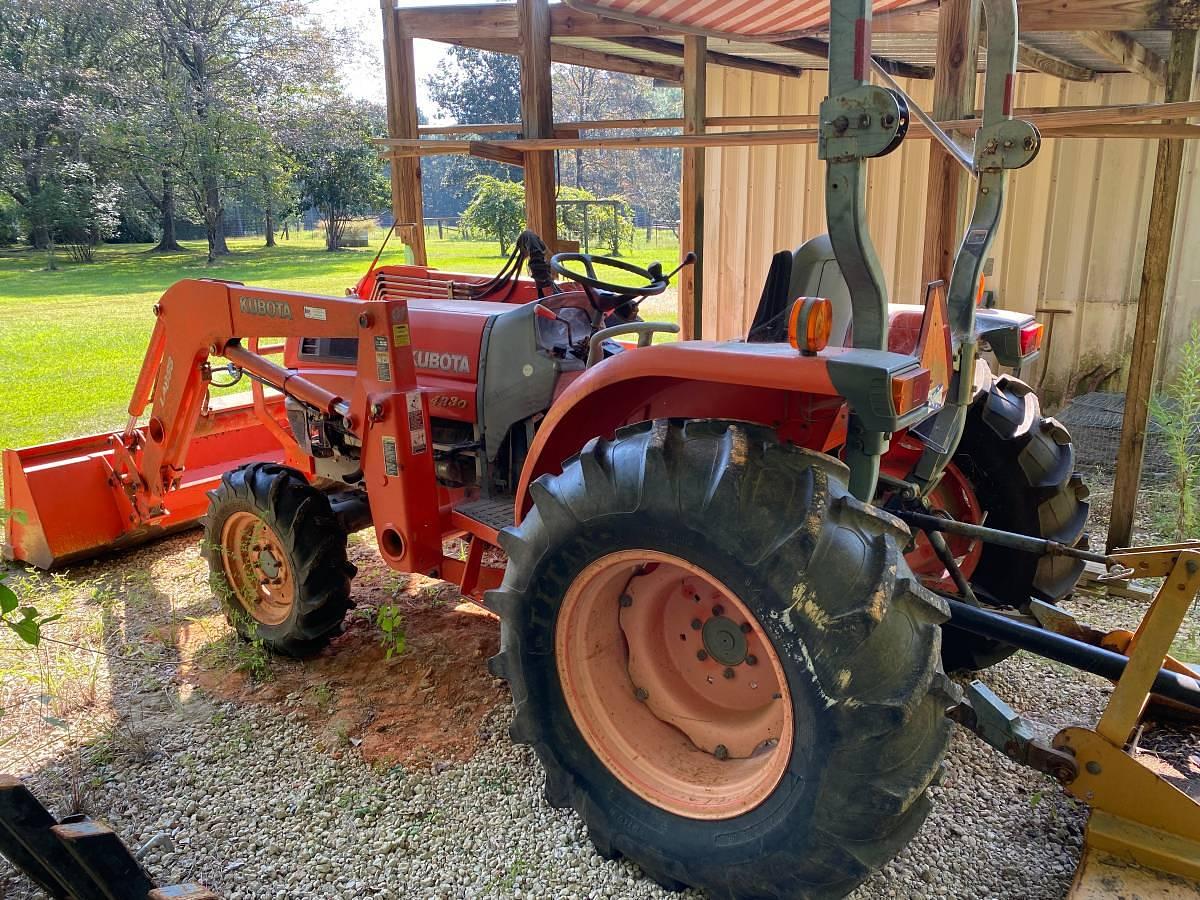 Used 2005 Kubota L4330 4WD Tractor with LA853 Loader