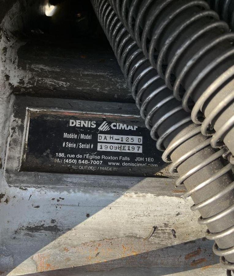 Used 2019 Denis Cimaf DAH125D