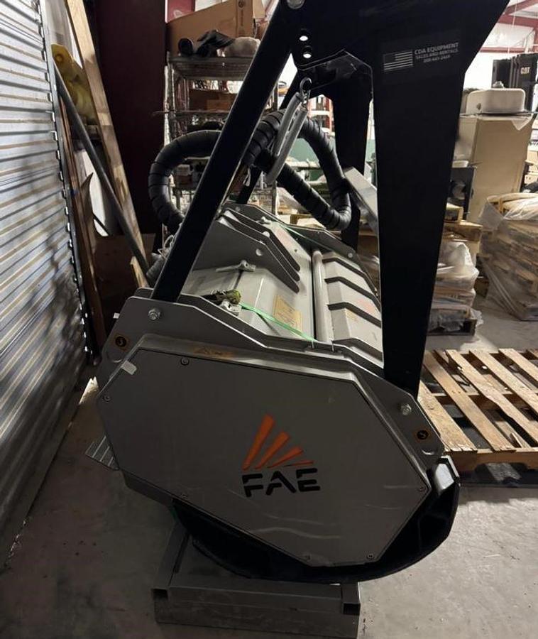 Used 2022 Takeuchi Tl12v2 Skid Steer & FAE Mulcher
