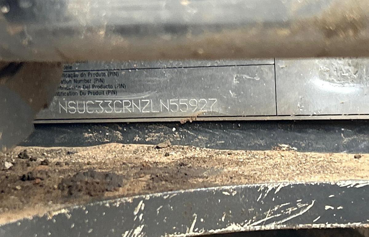 Used 2020 Case CX33C Mini Hydraulic Excavator