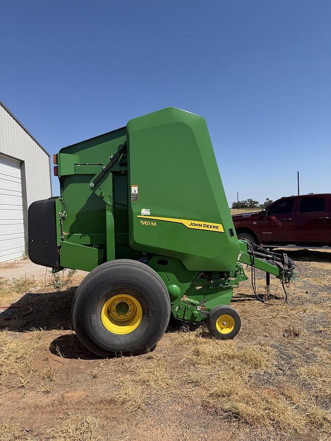 Used 2025 John Deere 561M Round Baler — 2,696 Bales