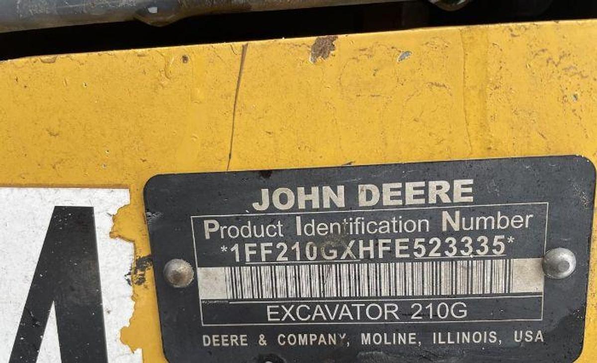 Used 2015 JOHN DEERE 210G LC