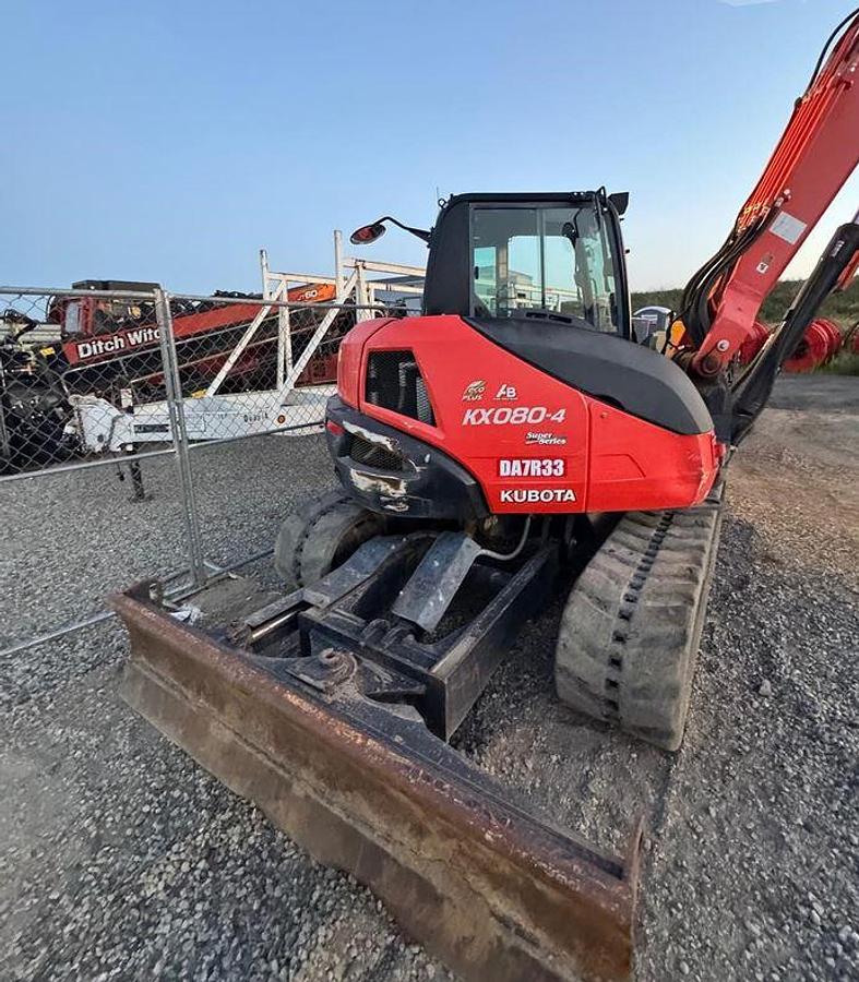 Used 2020 KUBOTA KX080-4 Excavator