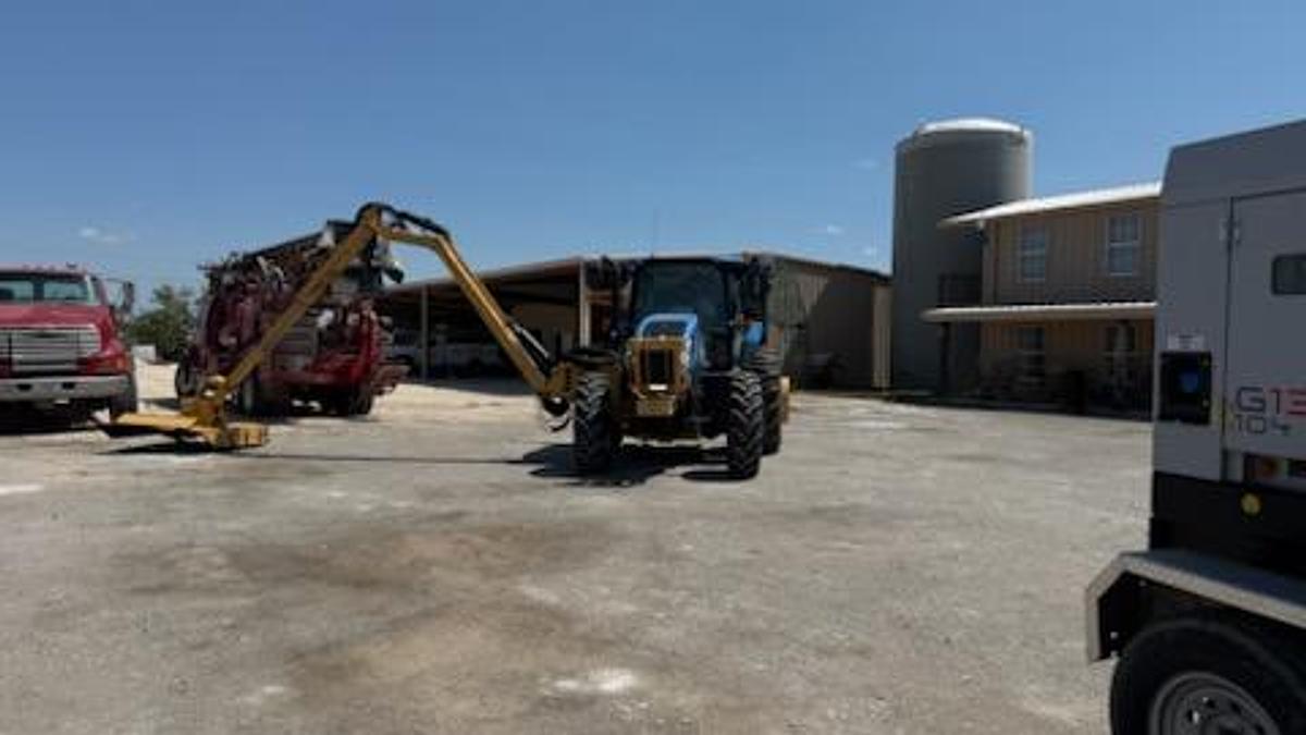 Used 2020 New Holland T6.155 Diamond Side Boom Mower