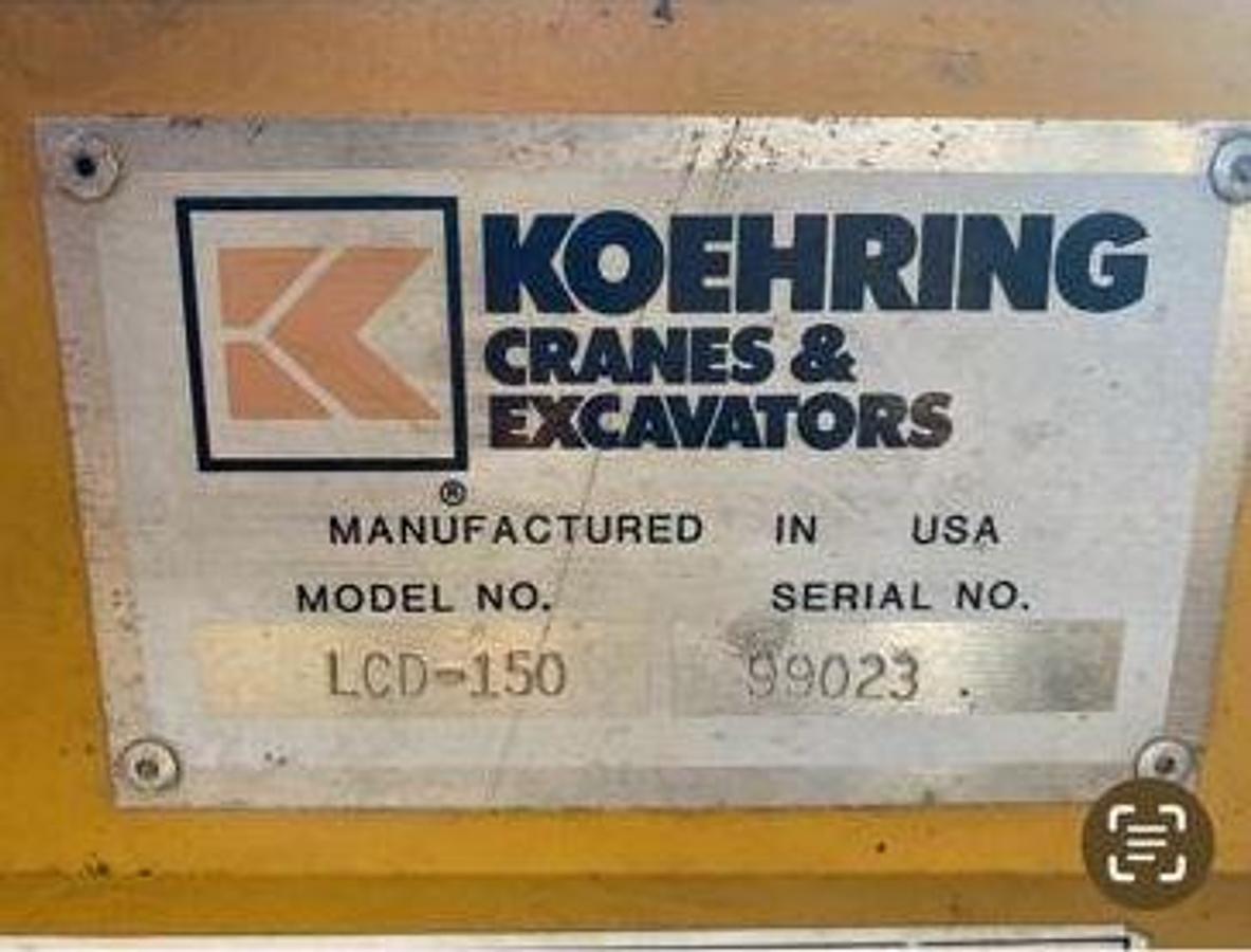 Used 1989 LORAIN LCD150 Rough Terrain Crane