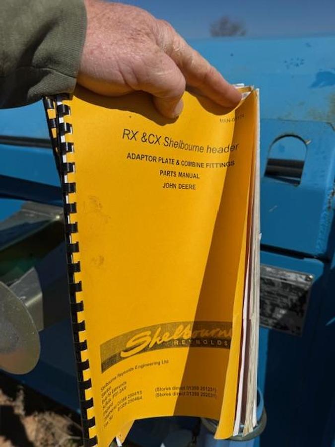 Used 1999 Shelbourne Stripper RX72 Header