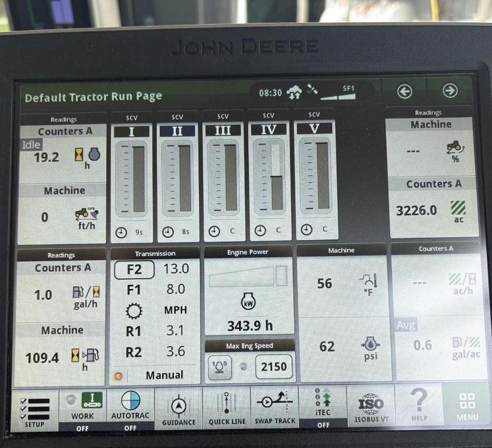 Used 2021 John Deere 9520R