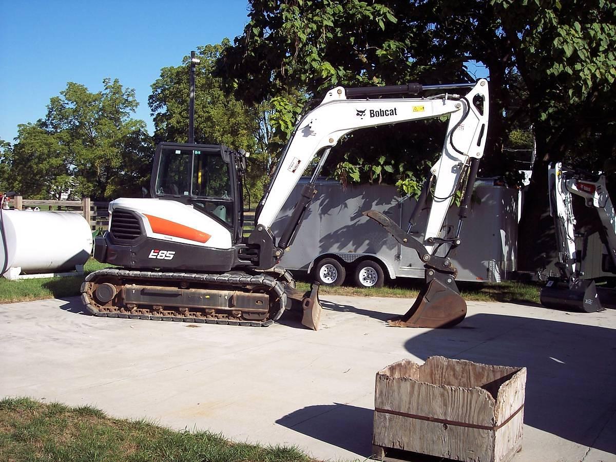 Used 2019 BobCat E-85 Diesel Excavator