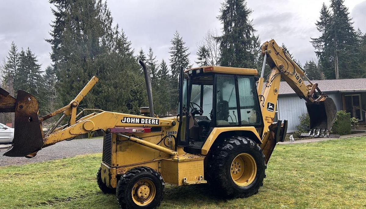 Used 1996 JOHN DEERE 310D Backhoe Loader